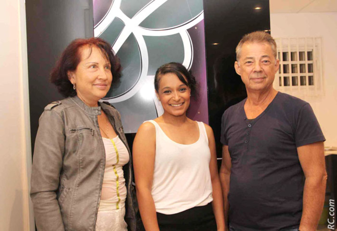 Avec M.et Mme Técher, propriétaires du local