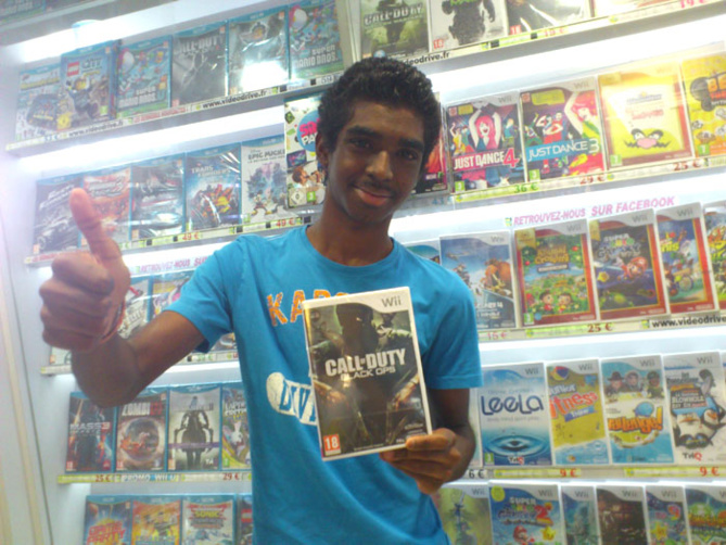 Janagane Alphy a gagné CALL OF DUTY: BLACK OPS sur Wii