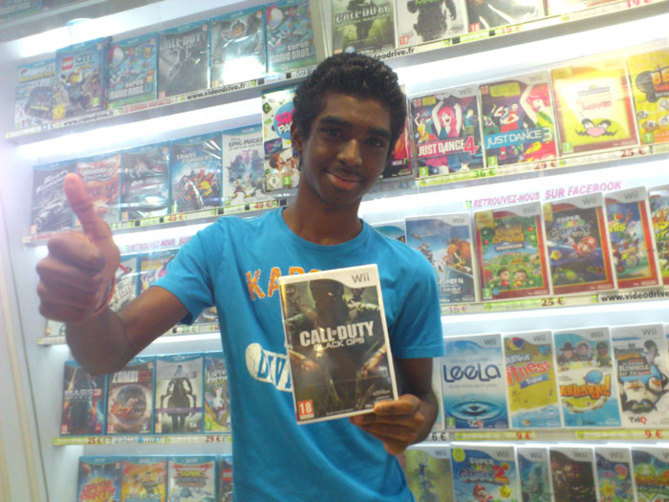 Janagane Alphy a gagné CALL OF DUTY: BLACK OPS sur Wii Janagane Alphy a gagné CALL OF DUTY: BLACK OPS sur Wii