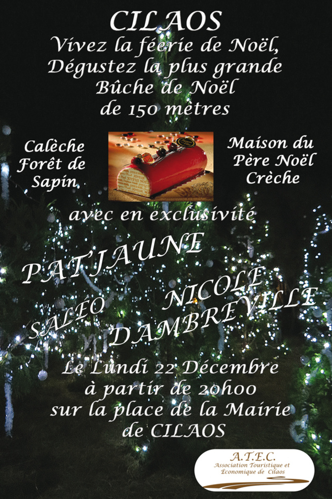 Noël à Cilaos <br>La féérie envahit le village! Noël à Cilaos <br>La féérie envahit le village!