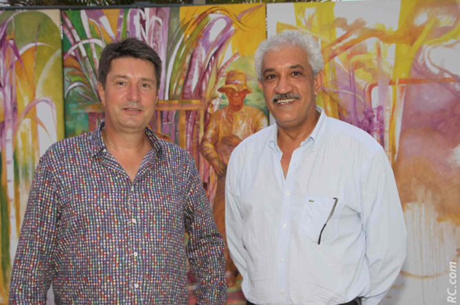 Bruno Sausseau, trésorier FRT, et Azeddine Bouali, président FRT Bruno Sausseau, trésorier FRT, et Azeddine Bouali, président FRT