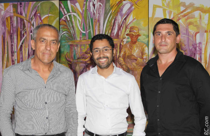 Les représentants AGEFOS Réunion: Bernard Payet, et Brice Virginius, directeur AGEFOS Les représentants AGEFOS Réunion: Bernard Payet, et Brice Virginius, directeur AGEFOS