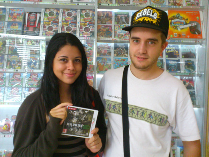 Anne-Gaëlle Enilorac a gagné METAL GEAR 3D: SNAKE EATER sur 3DS Anne-Gaëlle Enilorac a gagné METAL GEAR 3D: SNAKE EATER sur 3DS