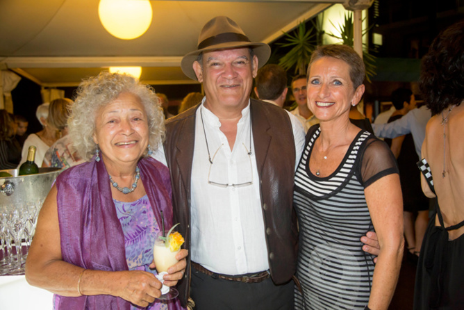 Claudine Cazaubon, Joël Manglou, et Nelly Hirigoyen Claudine Cazaubon, Joël Manglou, et Nelly Hirigoyen