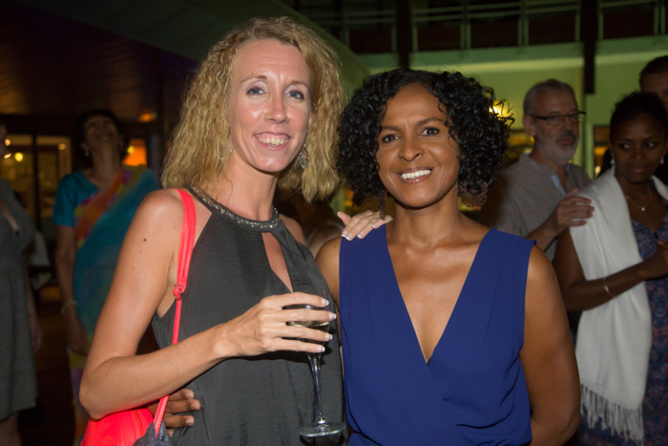 Isabelle Bassat, coordinatrice de Coeur et Conscience, et Renée Fages Isabelle Bassat, coordinatrice de Coeur et Conscience, et Renée Fages