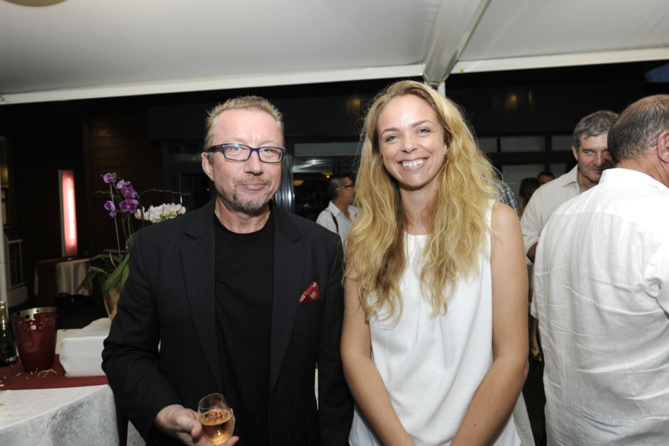 Alain Foulon, directeur de l'Eco Austral, et Laure Testart, relations presse Pep's Alain Foulon, directeur de l'Eco Austral, et Laure Testart, relations presse Pep's