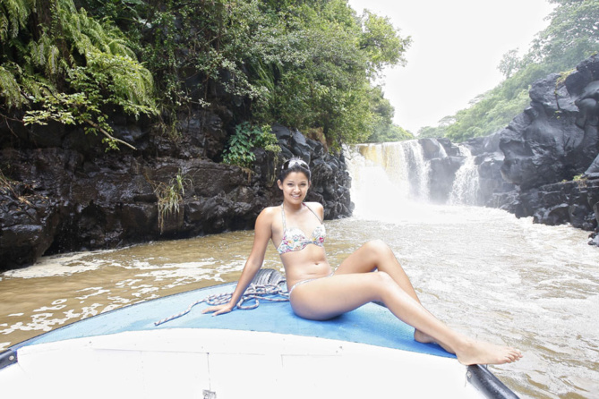 Miss Réunion savoure l'Ile Maurice Miss Réunion savoure l'Ile Maurice