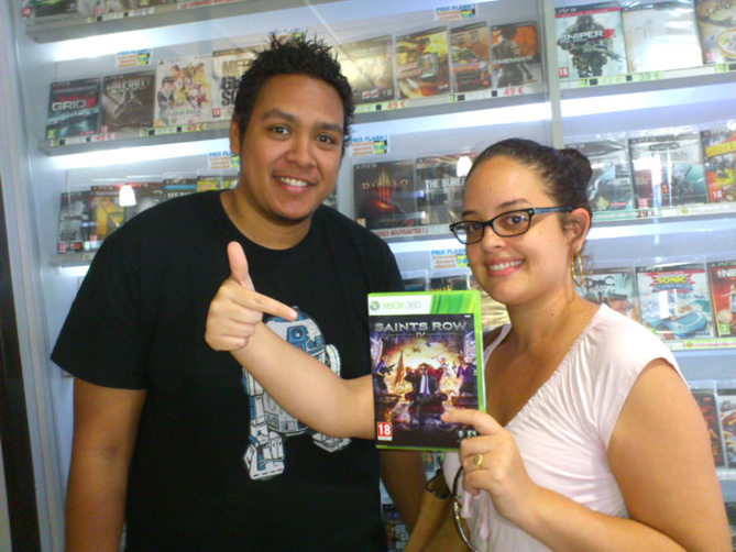 Lebon Eva a gagné SAINTS ROW IV sur Xbox 360 Lebon Eva a gagné SAINTS ROW IV sur Xbox 360