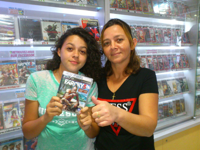 Sophie Pyt a gagné FARCRY 3 sur Playstation 3 Sophie Pyt a gagné FARCRY 3 sur Playstation 3