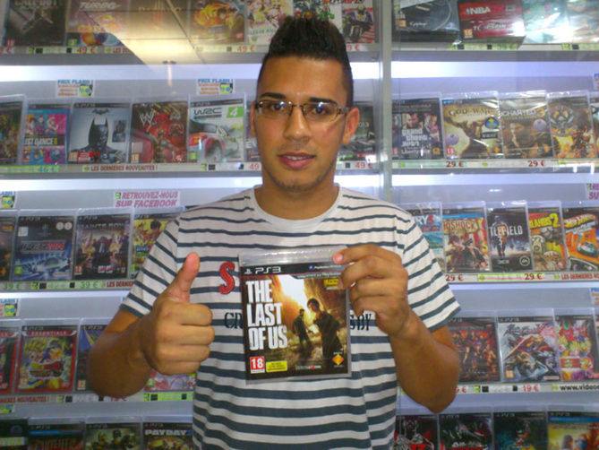Kevin Vildeman a gagné The last of us sur PS3 Kevin Vildeman a gagné The last of us sur PS3