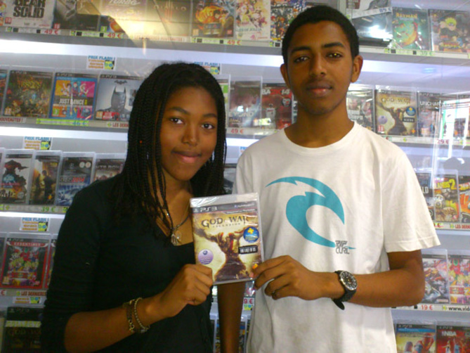 Aida Ali Said a gagné God of War Ascension sur PS3 Aida Ali Said a gagné God of War Ascension sur PS3