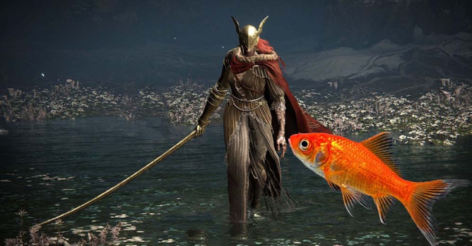 Elden Ring : un poisson rouge tombe la première phase de Malenia Elden Ring : un poisson rouge tombe la première phase de Malenia