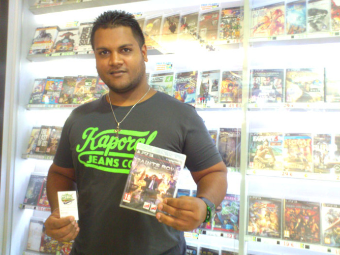 VedayaDaly Eraya a gagné SAINTS ROW sur Playstation 3