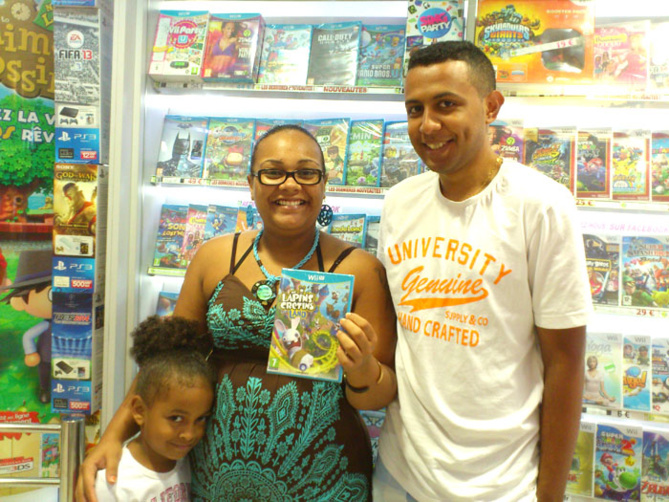 Jessica Conton a gagné un jeu LAPIN CRETIN LAND sur Nintendo Wii U Jessica Conton a gagné un jeu LAPIN CRETIN LAND sur Nintendo Wii U