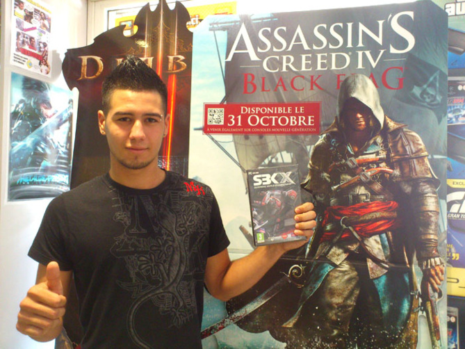 Fabien Nar a gagné un super lot sur PC Fabien Nar a gagné un super lot sur PC