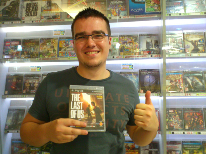 Ansfrid Geffroy a gagné THE LAST OF US sur Playstation 3 Ansfrid Geffroy a gagné THE LAST OF US sur Playstation 3