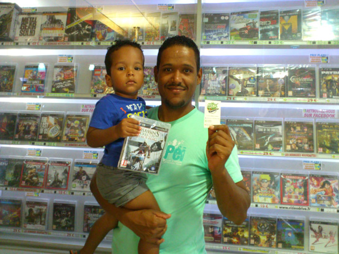 Jonathan Mutel a gagné ASSASSIN4S CREED 4: BLACK FLAG sur Playstation 3 Jonathan Mutel a gagné ASSASSIN4S CREED 4: BLACK FLAG sur Playstation 3