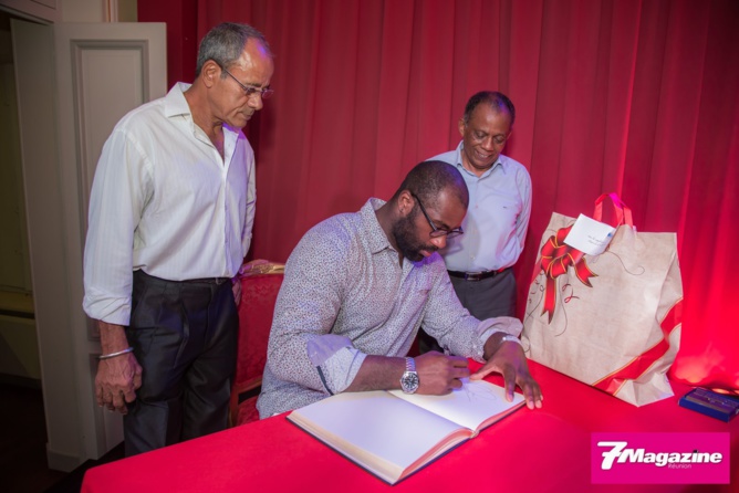 Teddy Riner <br> Honoré par la Ville de Saint-Denis Teddy Riner <br> Honoré par la Ville de Saint-Denis