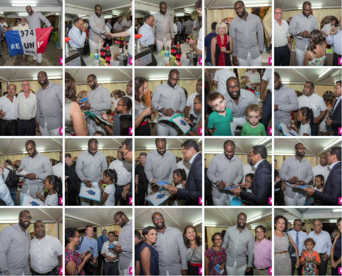 Teddy Riner <br> Honoré par la Ville de Saint-Denis Teddy Riner <br> Honoré par la Ville de Saint-Denis