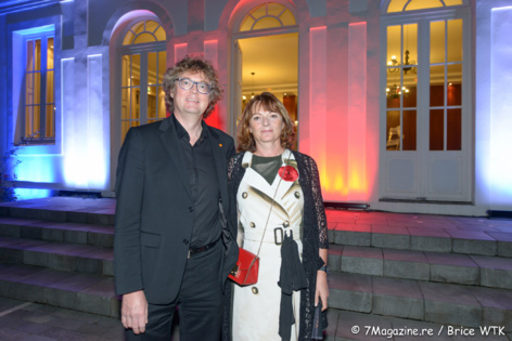 Eric Bouquillon, directeur Réunion-Mayotte d'Orange et son épouse Isabelle Eric Bouquillon, directeur Réunion-Mayotte d'Orange et son épouse Isabelle