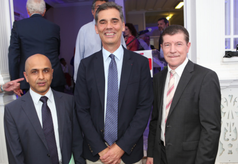 Abdoullah Lala, Dominique Sorain et Marcellino Burel Abdoullah Lala, Dominique Sorain et Marcellino Burel