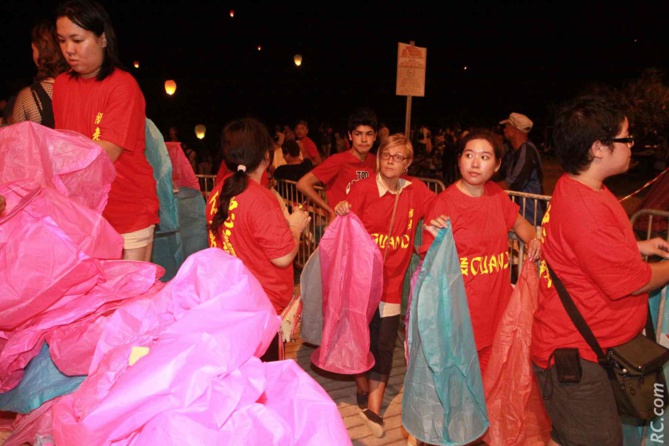Fête des Lanternes à Saint-Pierre<br>Un joli succès populaire!