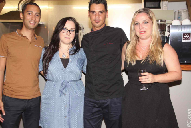 Mathieu Maurer, Mélanie Maurer, Alexandre Hoarau et Alicia Pierret Mathieu Maurer, Mélanie Maurer, Alexandre Hoarau et Alicia Pierret