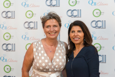 Myriam Boullay, gérante de OCII et Nassimah Dindar, présidente du Conseil Général Myriam Boullay, gérante de OCII et Nassimah Dindar, présidente du Conseil Général