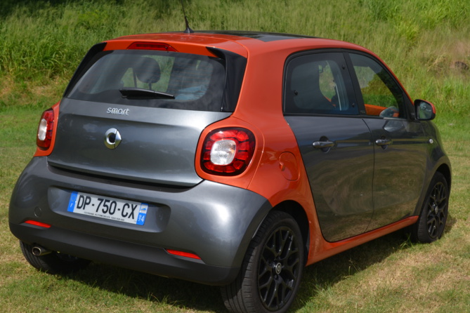 La Smart 4 portes, 4 places La Smart 4 portes, 4 places