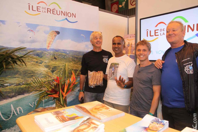 Marathon de Paris<br> La Réunion en l'air!