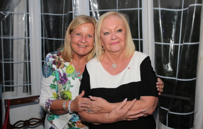 Josette Binggeli, consul honoraire de Suisse à La Réunion et Madame Aude Josette Binggeli, consul honoraire de Suisse à La Réunion et Madame Aude