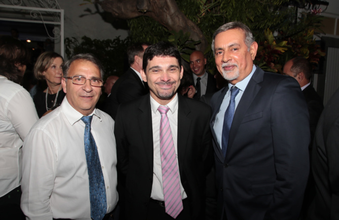 Un invité,Patrice Mazzei, directeur de la banque de développement régional et Youssouf Mohamed Un invité,Patrice Mazzei, directeur de la banque de développement régional et Youssouf Mohamed