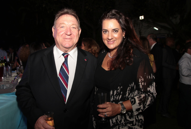 Jean-claude Pech et sa fille Alexandra Jean-claude Pech et sa fille Alexandra