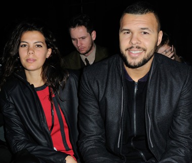 Le couple lors d'un défilé à la récente Fashion Week de Paris