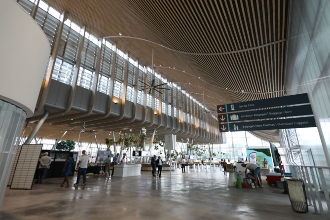 Inauguration de la nouvelle aérogare ouest de l’aéroport Roland-Garros Inauguration de la nouvelle aérogare ouest de l’aéroport Roland-Garros