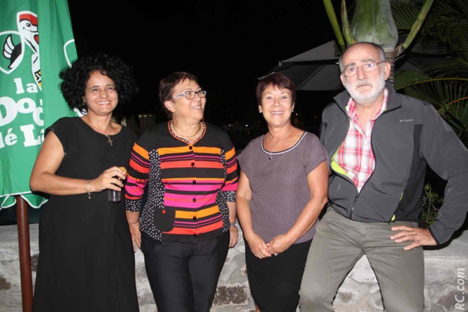 Véronique Bassire, Françoise Fontaine, Ruffine Belvisée, et Jean Yves Langlois, ex-membre CCEE Véronique Bassire, Françoise Fontaine, Ruffine Belvisée, et Jean Yves Langlois, ex-membre CCEE