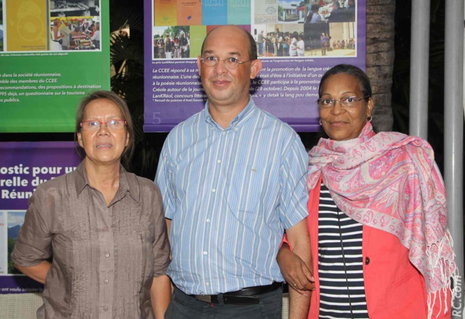 Gisèle Tarnus, Mickaël Maillot, et Lucette Vairac Gisèle Tarnus, Mickaël Maillot, et Lucette Vairac