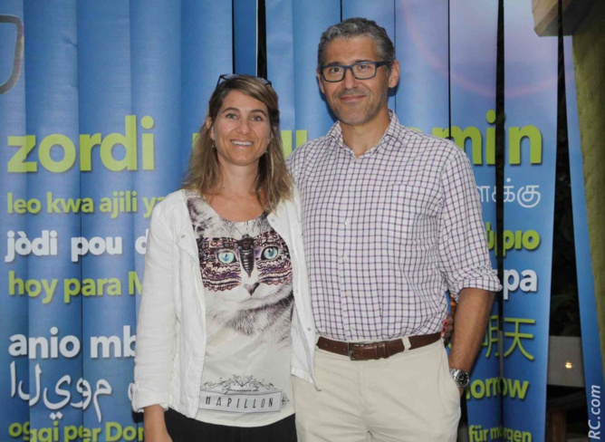 Nicolas Sadoul et son épouse Nicolas Sadoul et son épouse