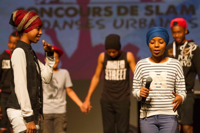 Slam et danses urbaines<br>Les Aigrettes et Letoullec vainqueurs! Slam et danses urbaines<br>Les Aigrettes et Letoullec vainqueurs!