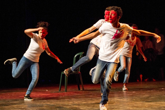 Slam et danses urbaines<br>Les Aigrettes et Letoullec vainqueurs! Slam et danses urbaines<br>Les Aigrettes et Letoullec vainqueurs!