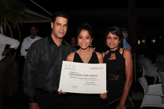 Sabrina Cazal et ses parents Sabrina Cazal et ses parents