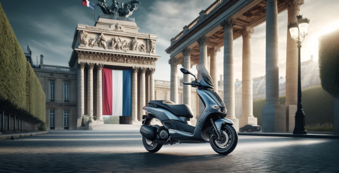 L'emblématique scooter de François Hollande vendu aux enchères L'emblématique scooter de François Hollande vendu aux enchères