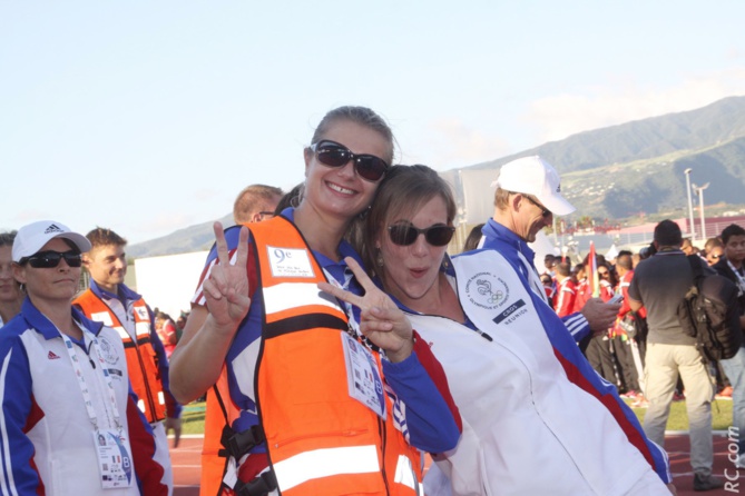 Même le staff médical est dans la grand bain
