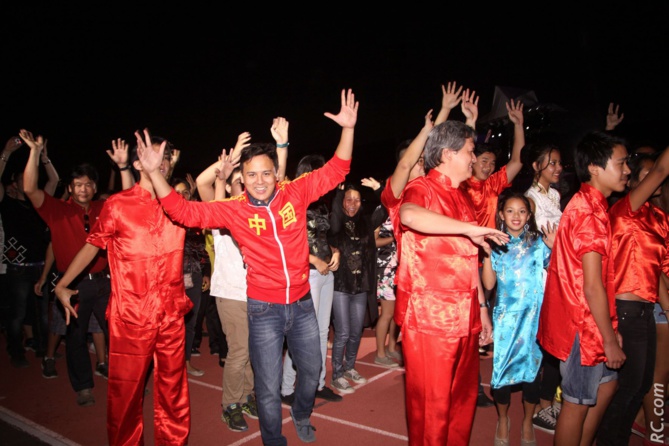 Aux couleurs de la Chine. Ne manquait que le dragon...