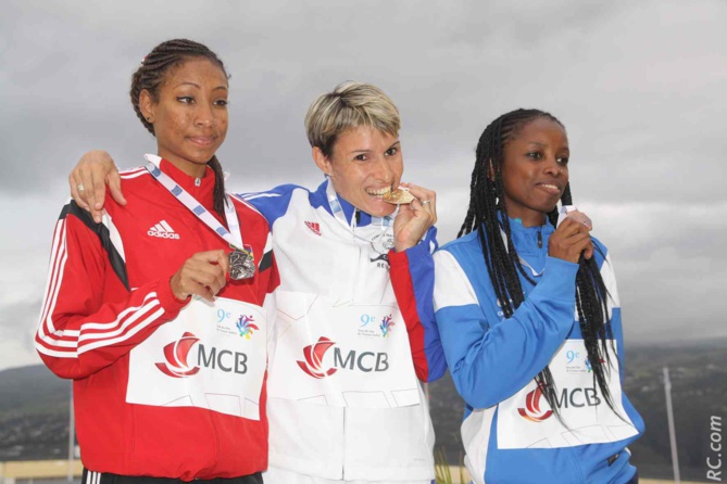 Quand la Réunionnaise Peggy Lopez croque l'or Quand la Réunionnaise Peggy Lopez croque l'or