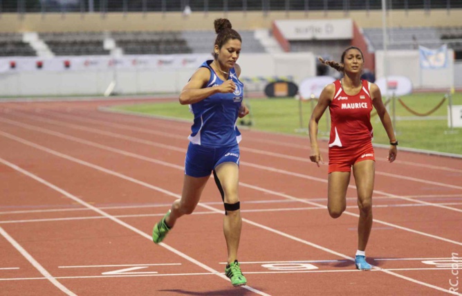 Les athlètes elles, continuent la compétition...