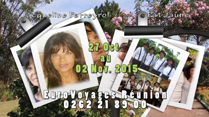 Festival Kréol à Madagascar<br>Jacqueline Farreyrol et Pat'Jaune à Mantasoa