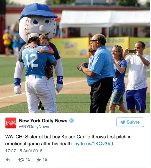 Le petit batboy tué pendant un match