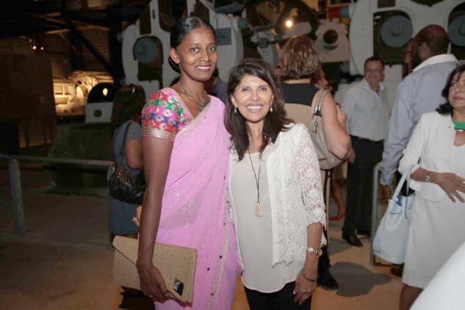 Sabeykarathy et Nassimah Dindar, présidente du Conseil Départemental Sabeykarathy et Nassimah Dindar, présidente du Conseil Départemental