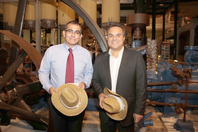 Patrick Serveaux, président de l'IRT, et Didier Robert Patrick Serveaux, président de l'IRT, et Didier Robert